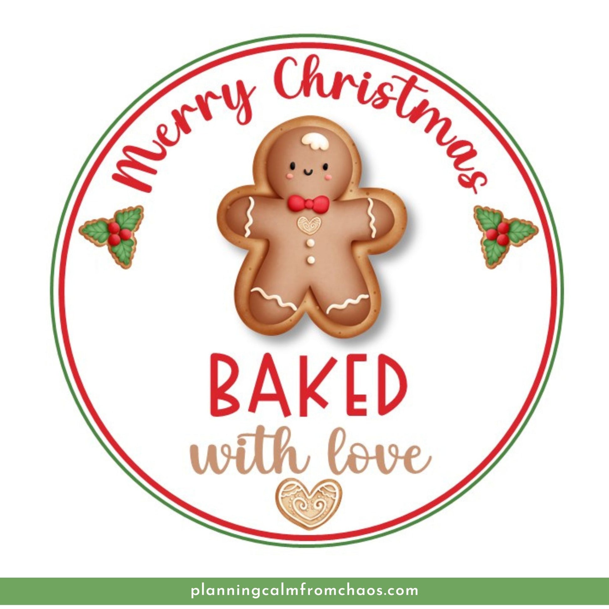bbaked with love christmas cookie tags