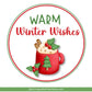 printable warm winter wishes cookie tags