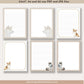 dog digital stationery papers