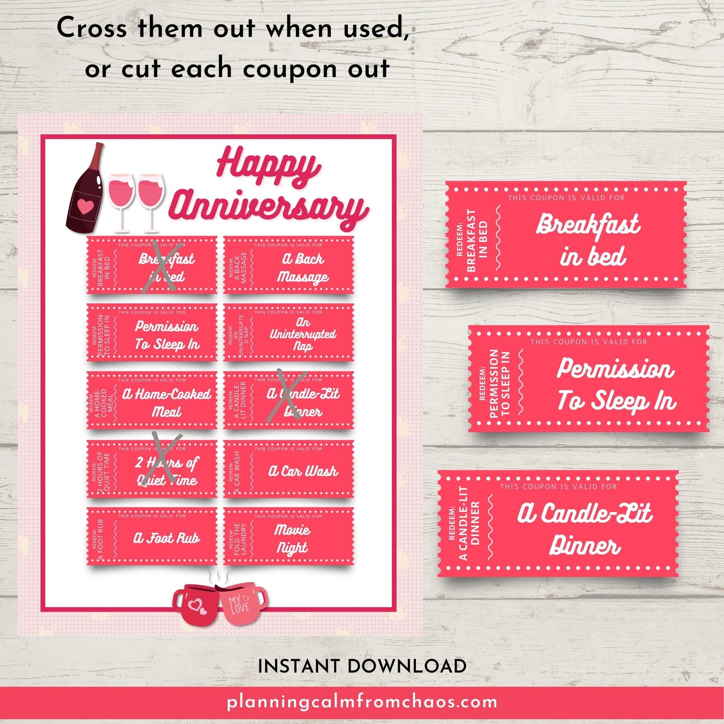 printable anniversary love vouchers