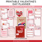 printable valentines day planner