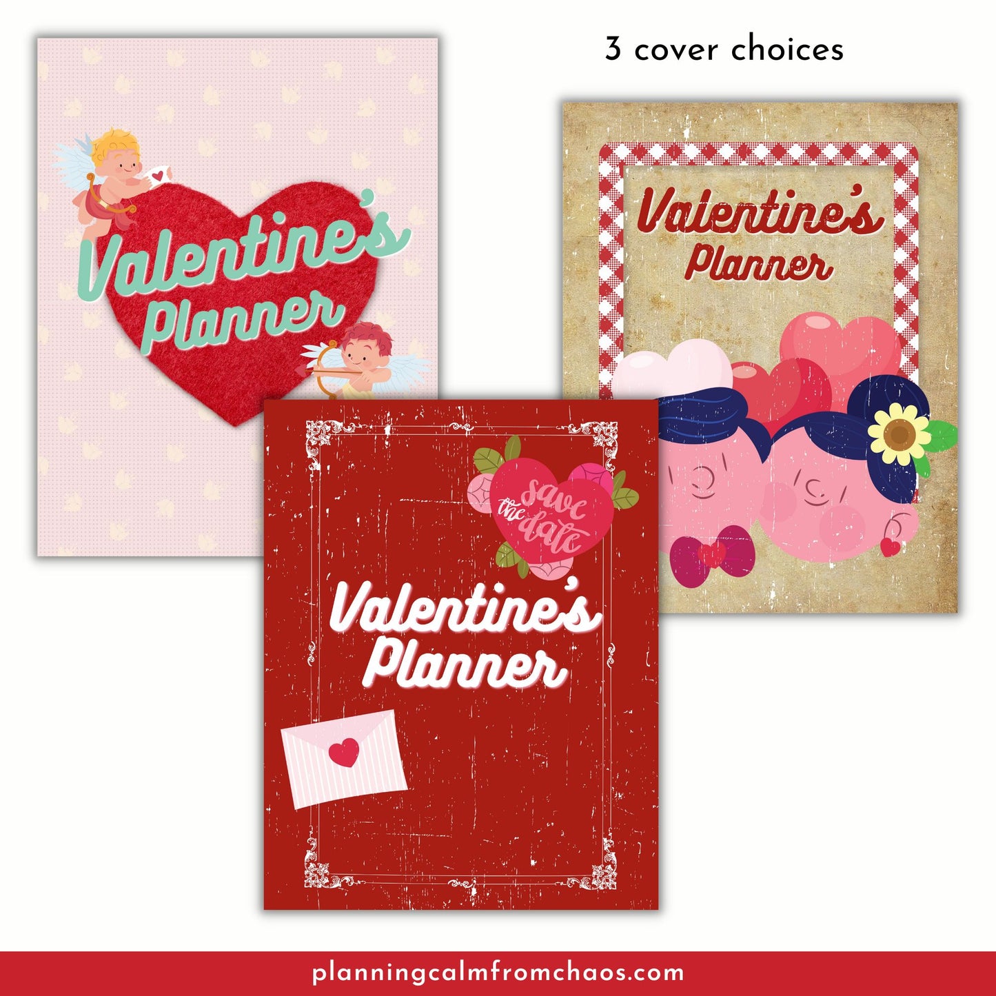 valentines day printable planner