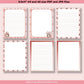 Valentines gnome printable writing paper